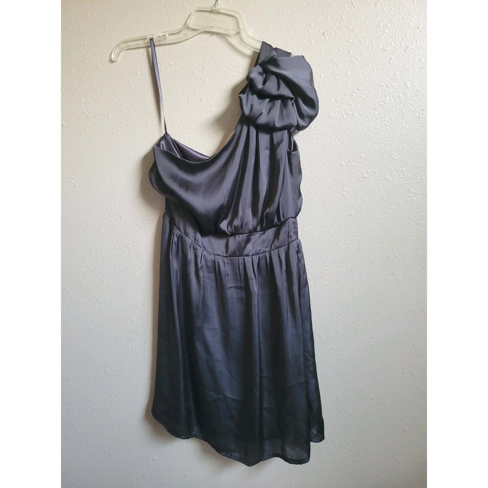 Francesca's Collections Women's One Shoulder Ruffle Special Occasions Dress Sz M